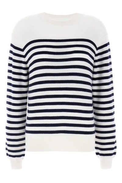 viola striped cashmere sweater
