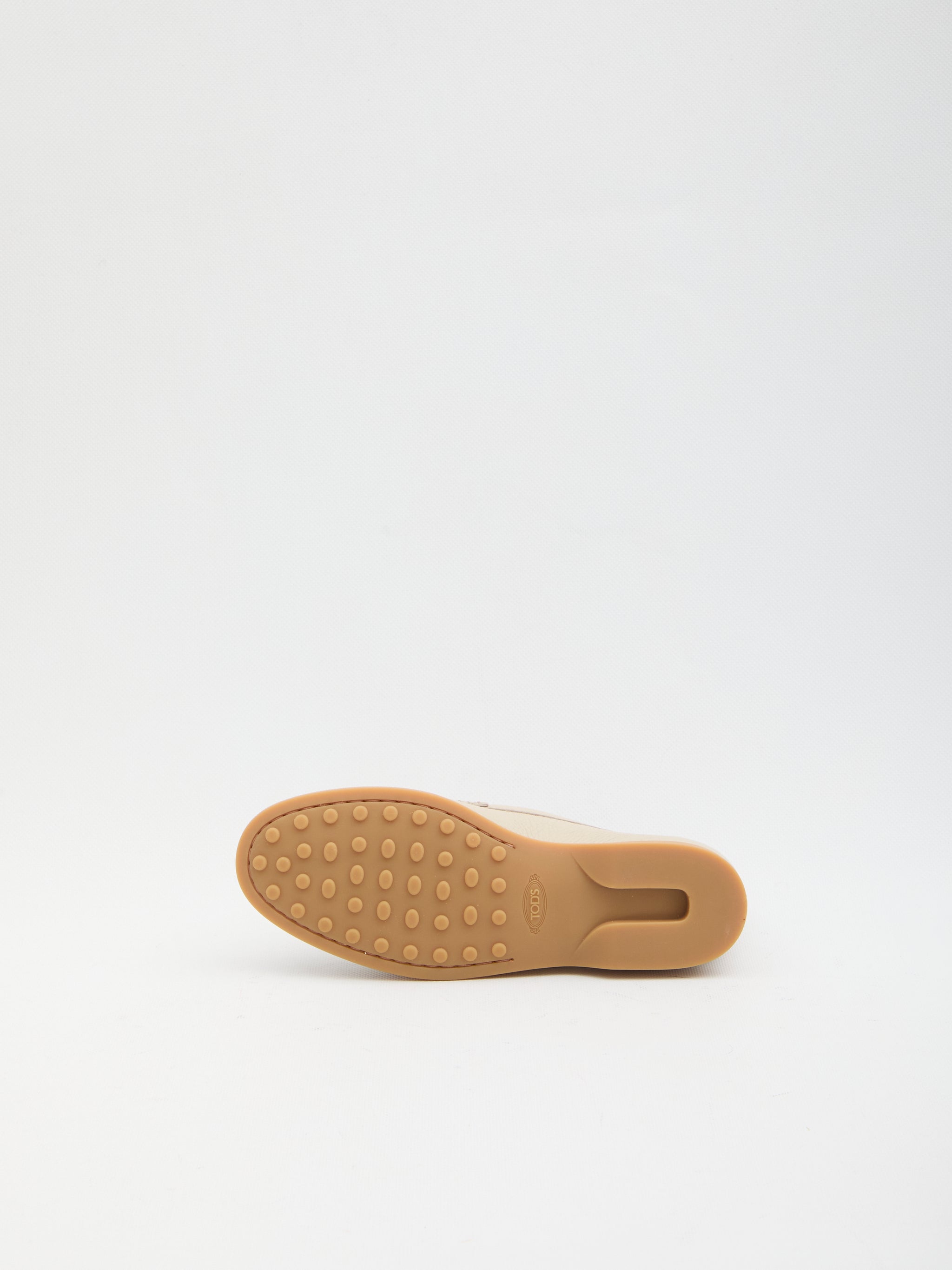 hammered leather loafers