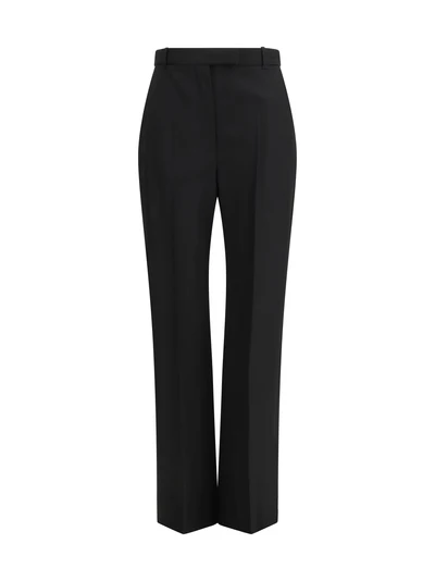 tailored cotton pants