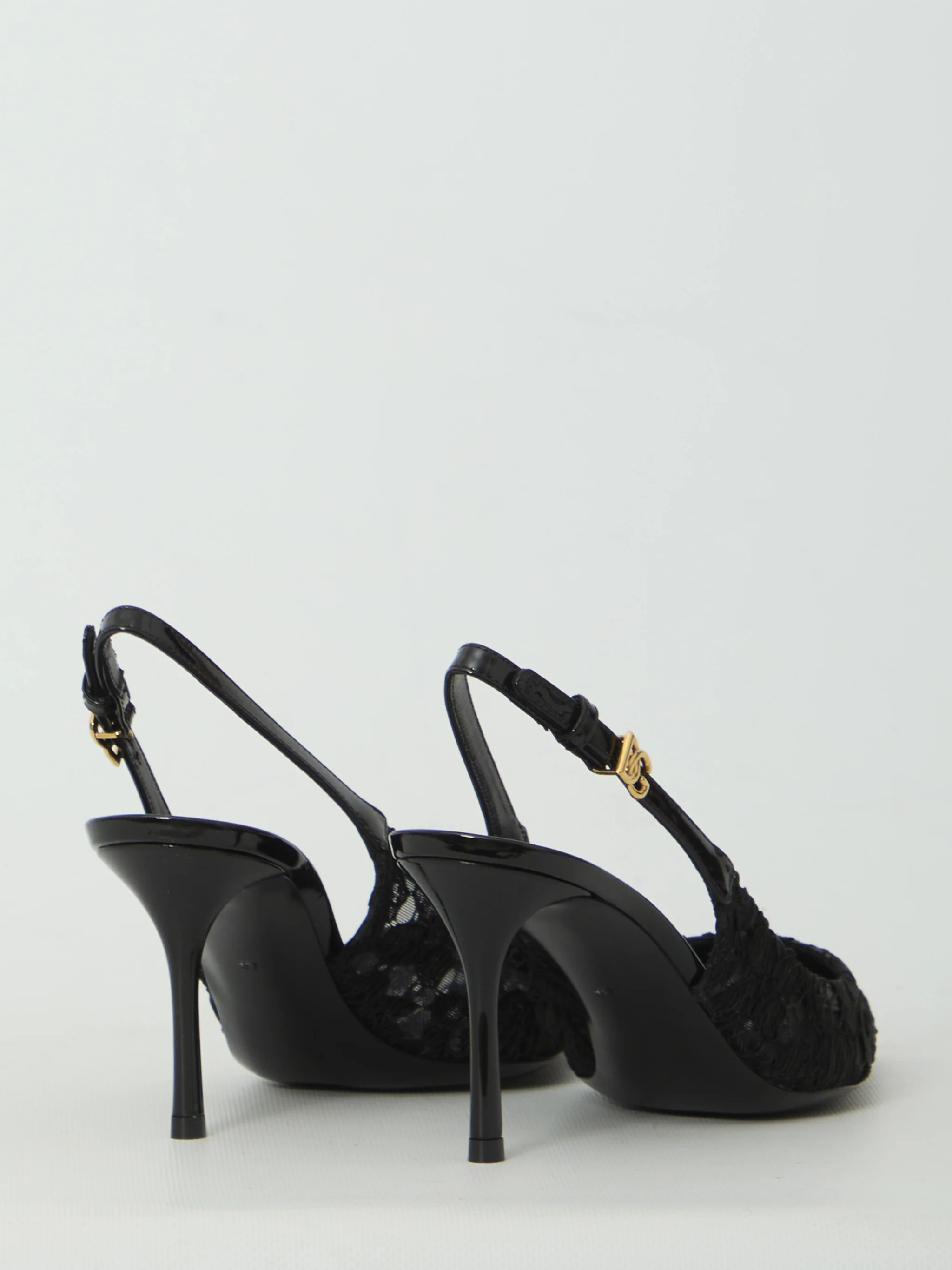 taormina lace slingback pumps