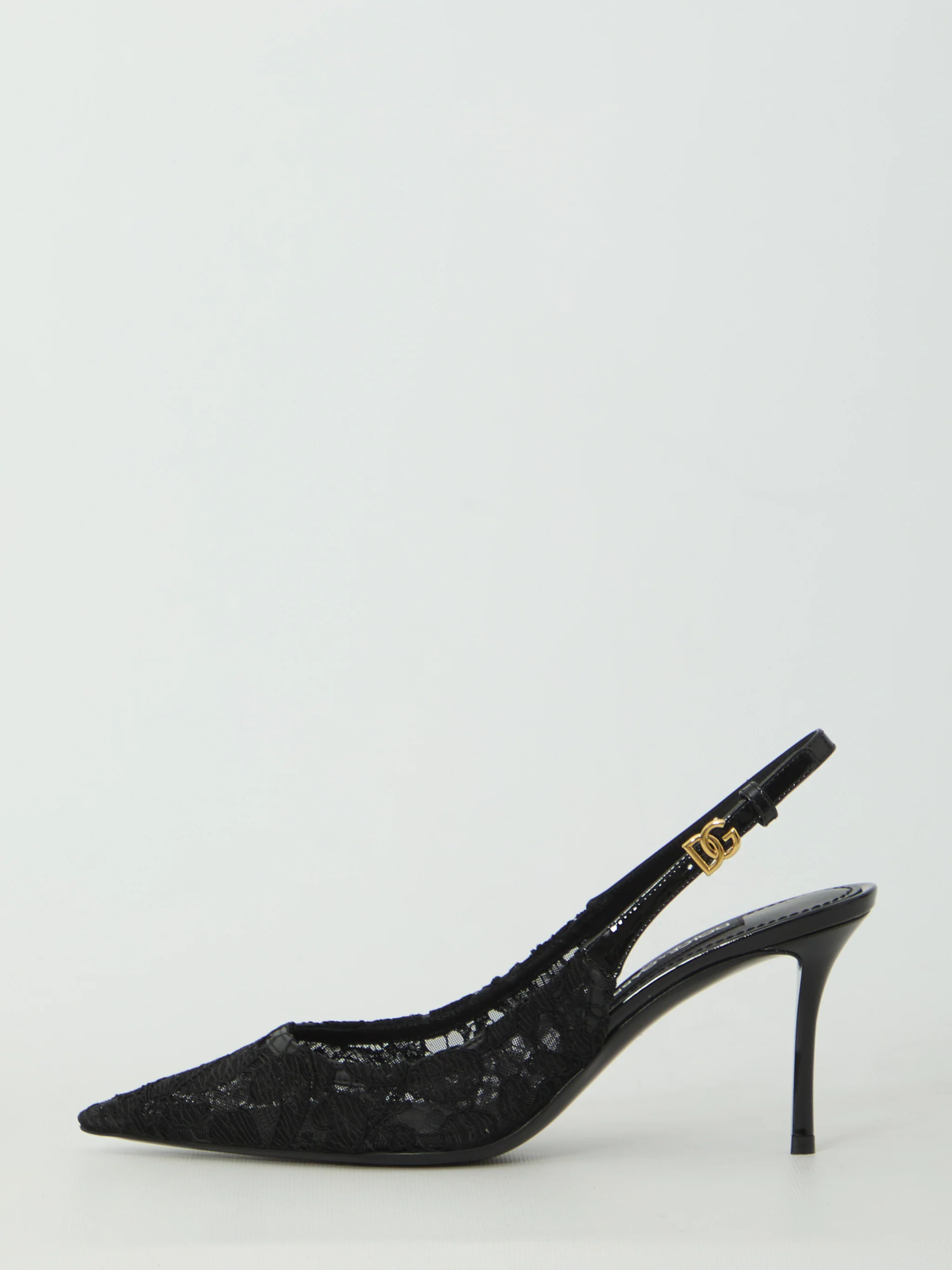 taormina lace slingback pumps