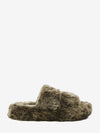 triomphe 05 fur shearling slides