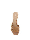 woven leather sandals