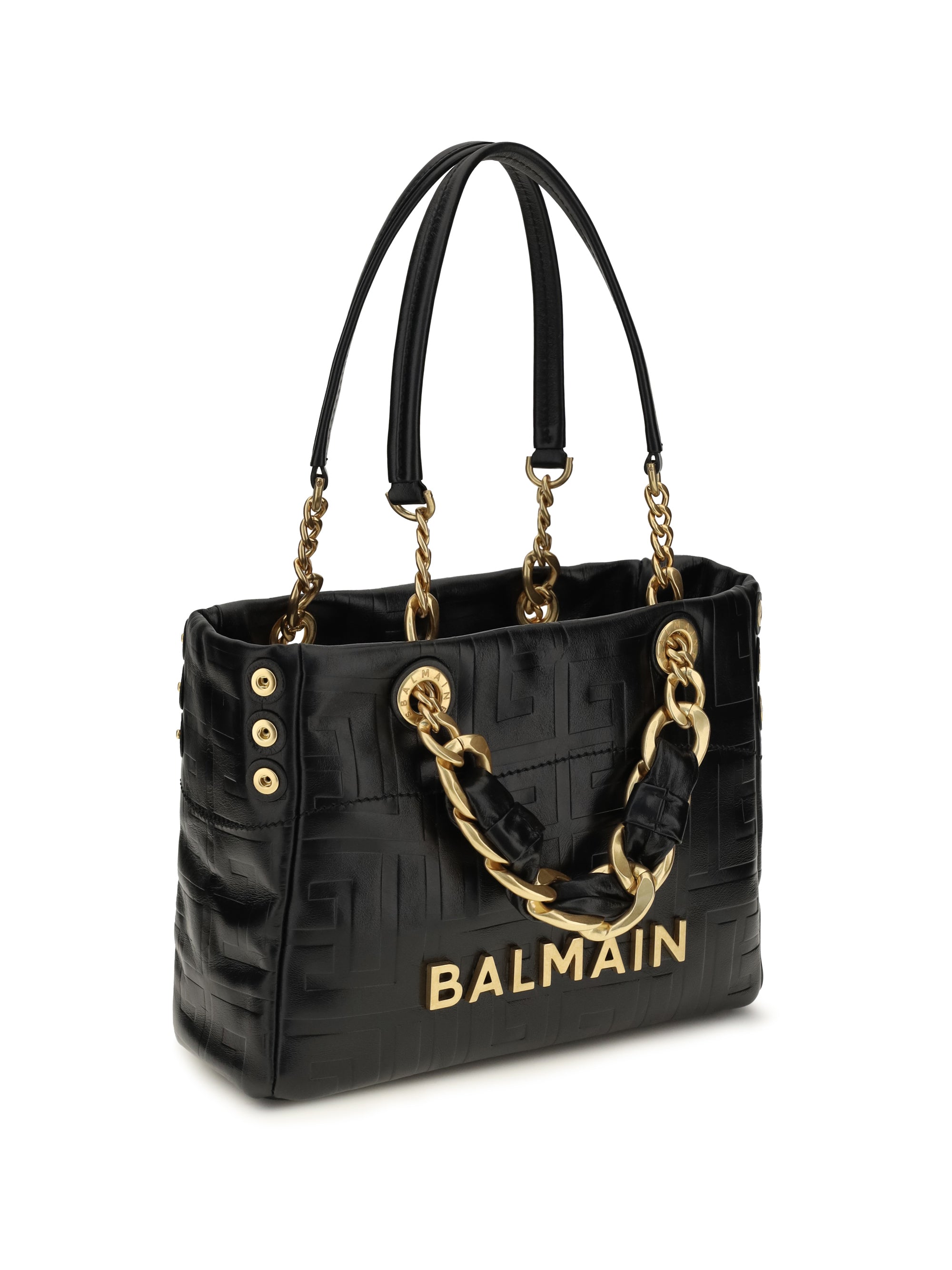 BALMAIN OS small cabas 1945 tote bag