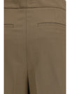 pleated pants
