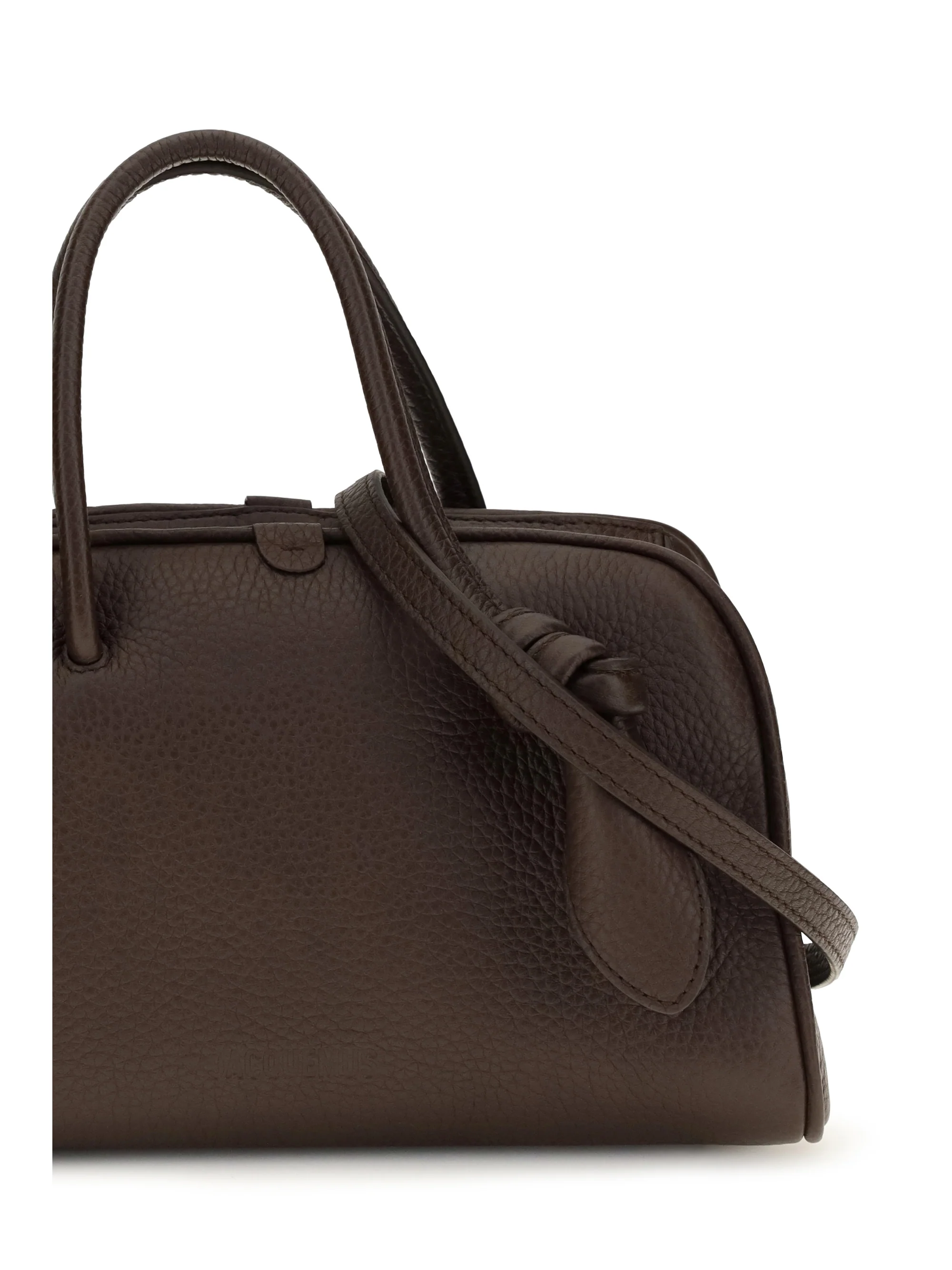 le petit turismo leather top handle bag