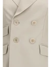 placido double-breasted blazer in wool, mohair, and silk