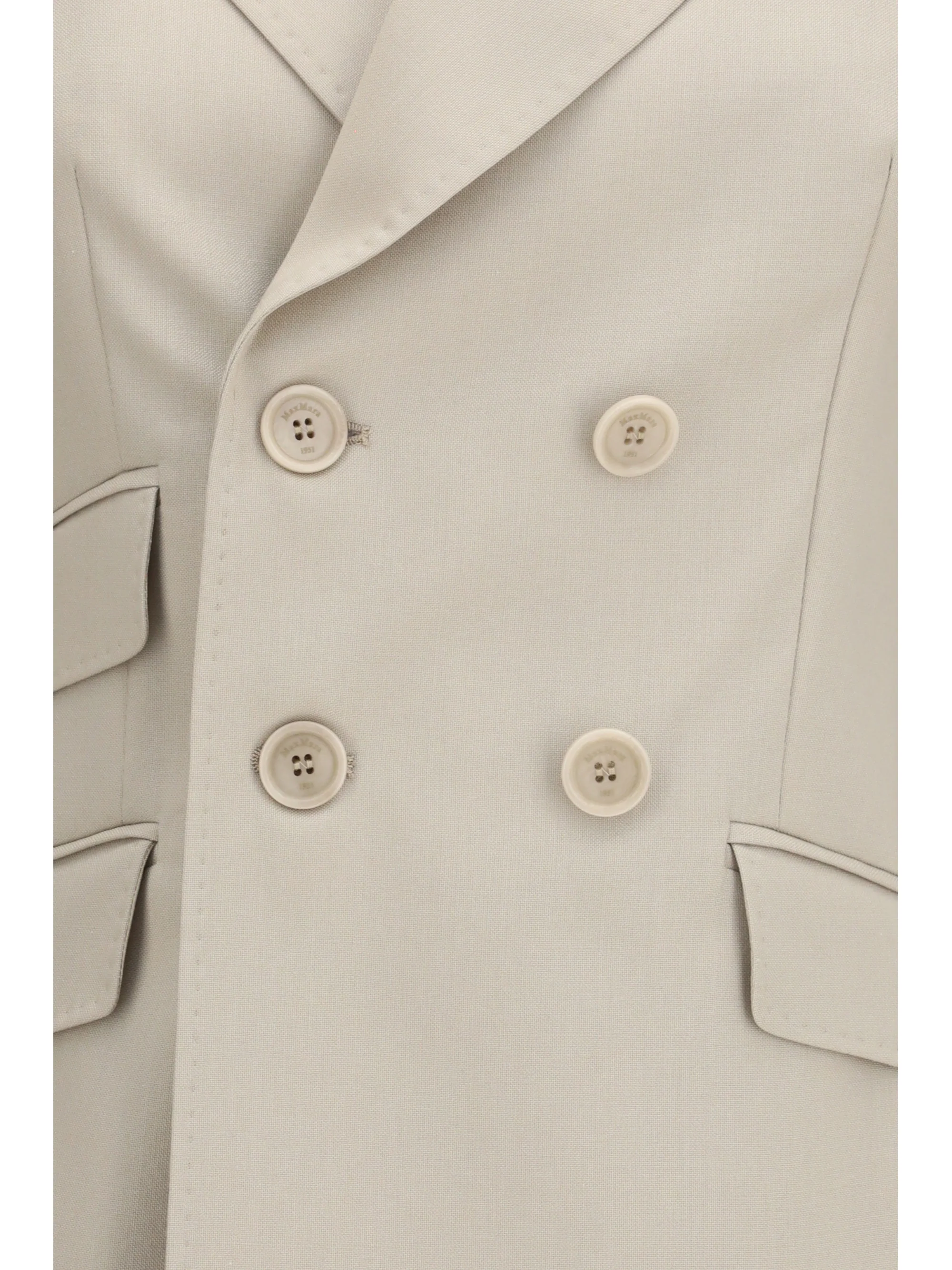 placido double-breasted blazer in wool, mohair, and silk