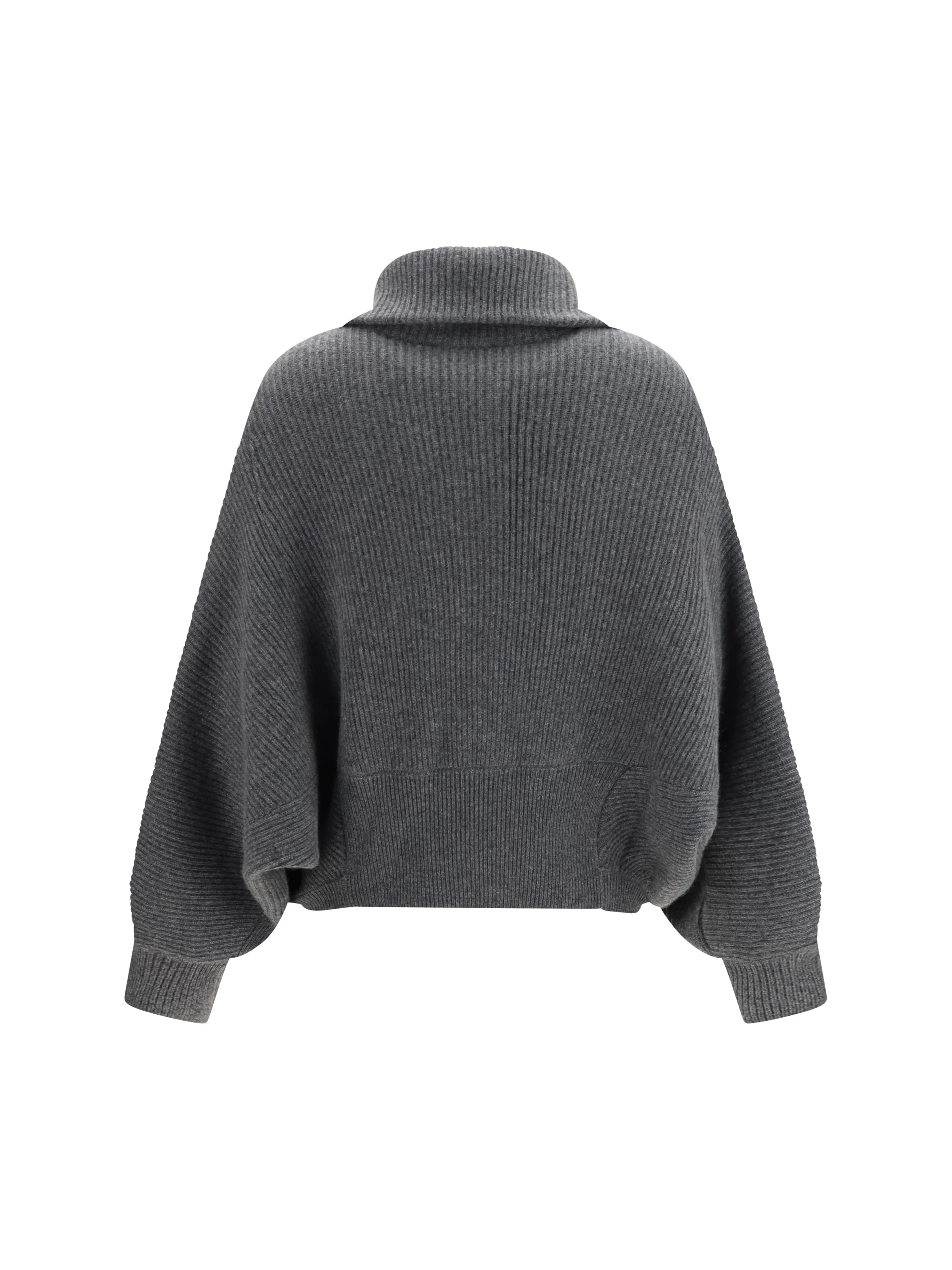 BRUNELLO CUCINELLI L high neck cashmere cardigan