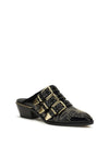 susan leather mules