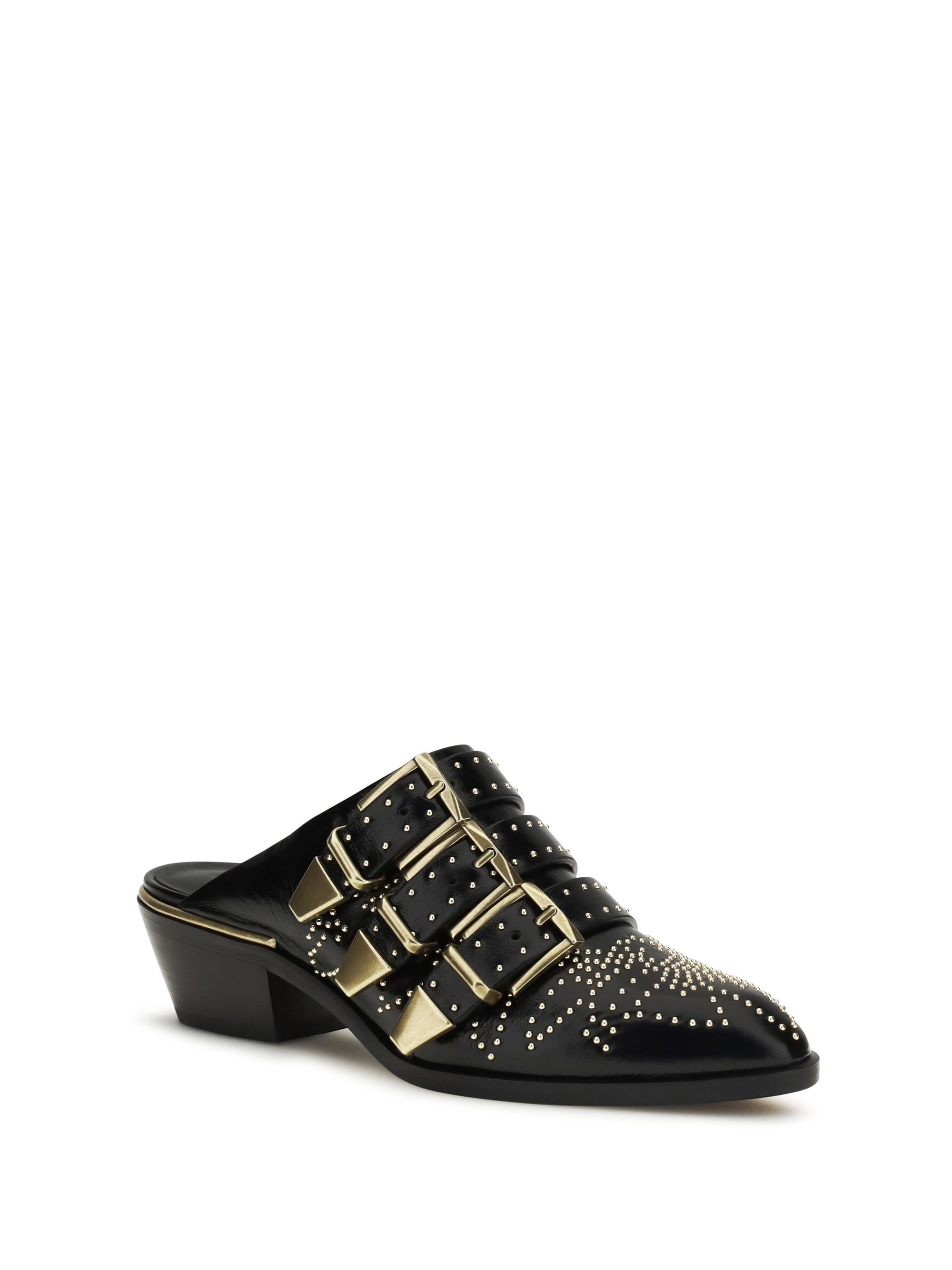 susan leather mules
