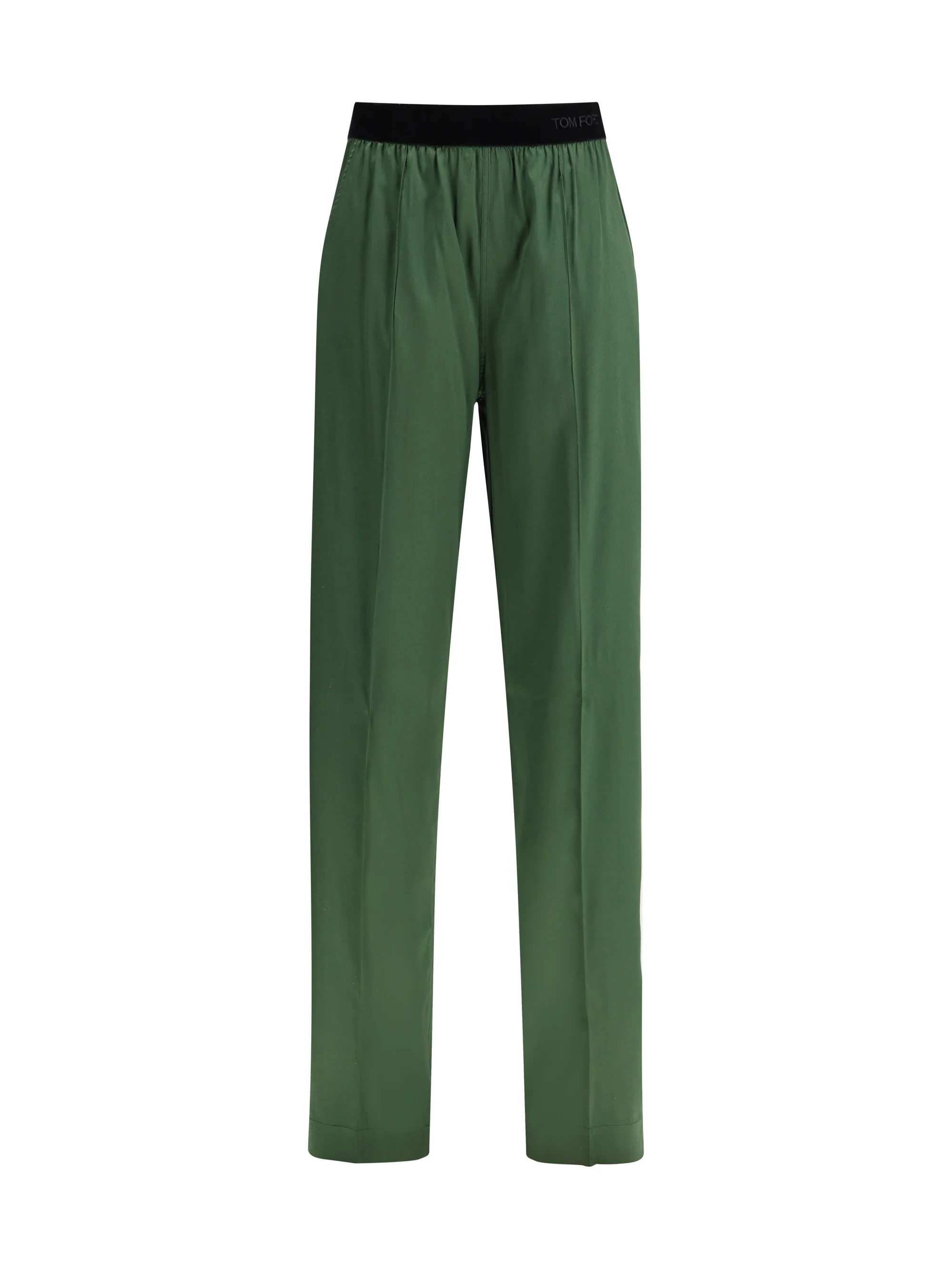 TOM FORD L stretch silk satin pants
