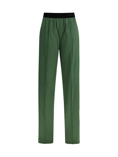 stretch silk satin pants