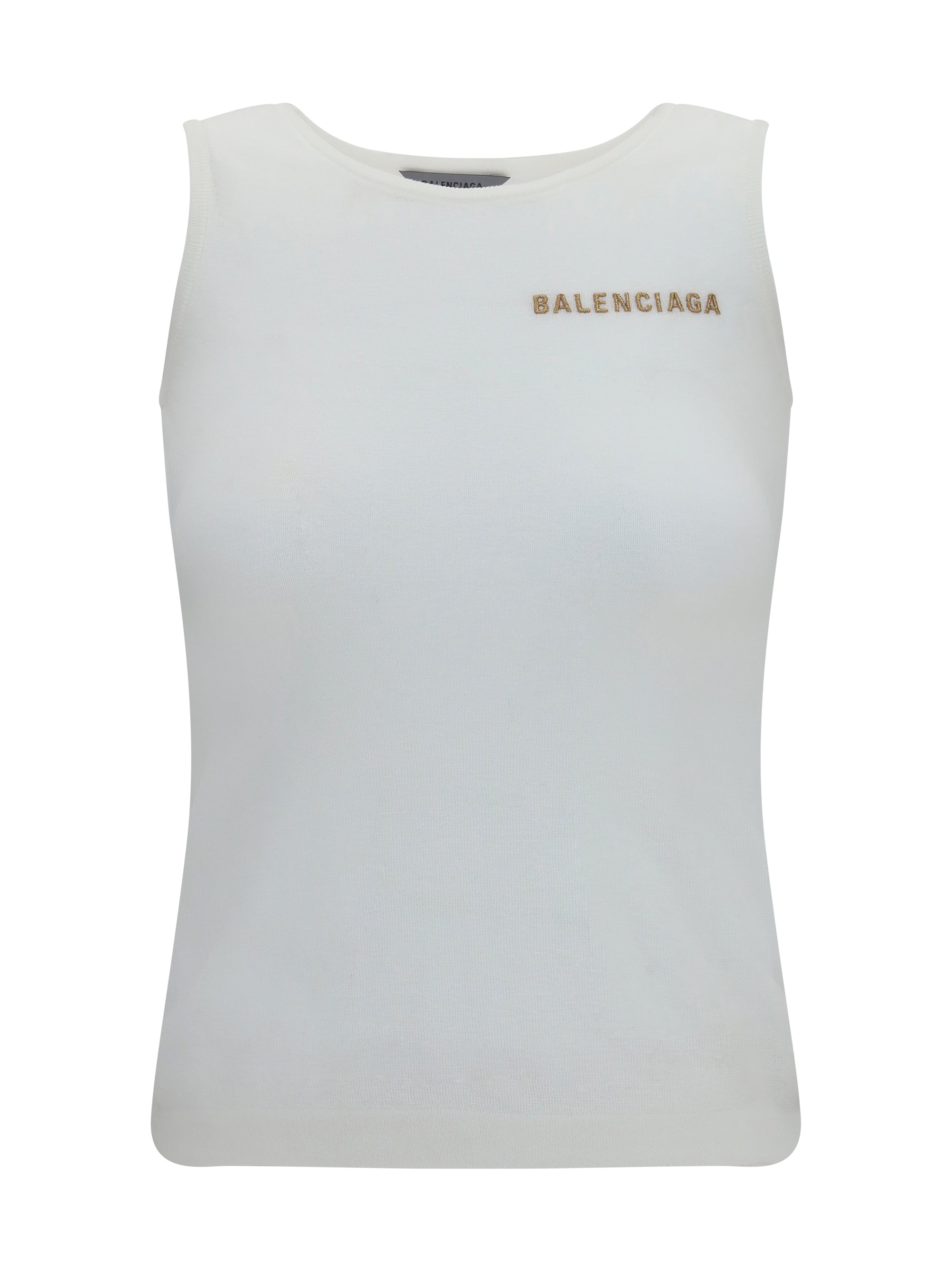 BALENCIAGA M logo tank top 