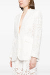 natura lace lace lined blazer