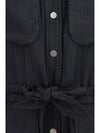short cotton blend jumpsuit