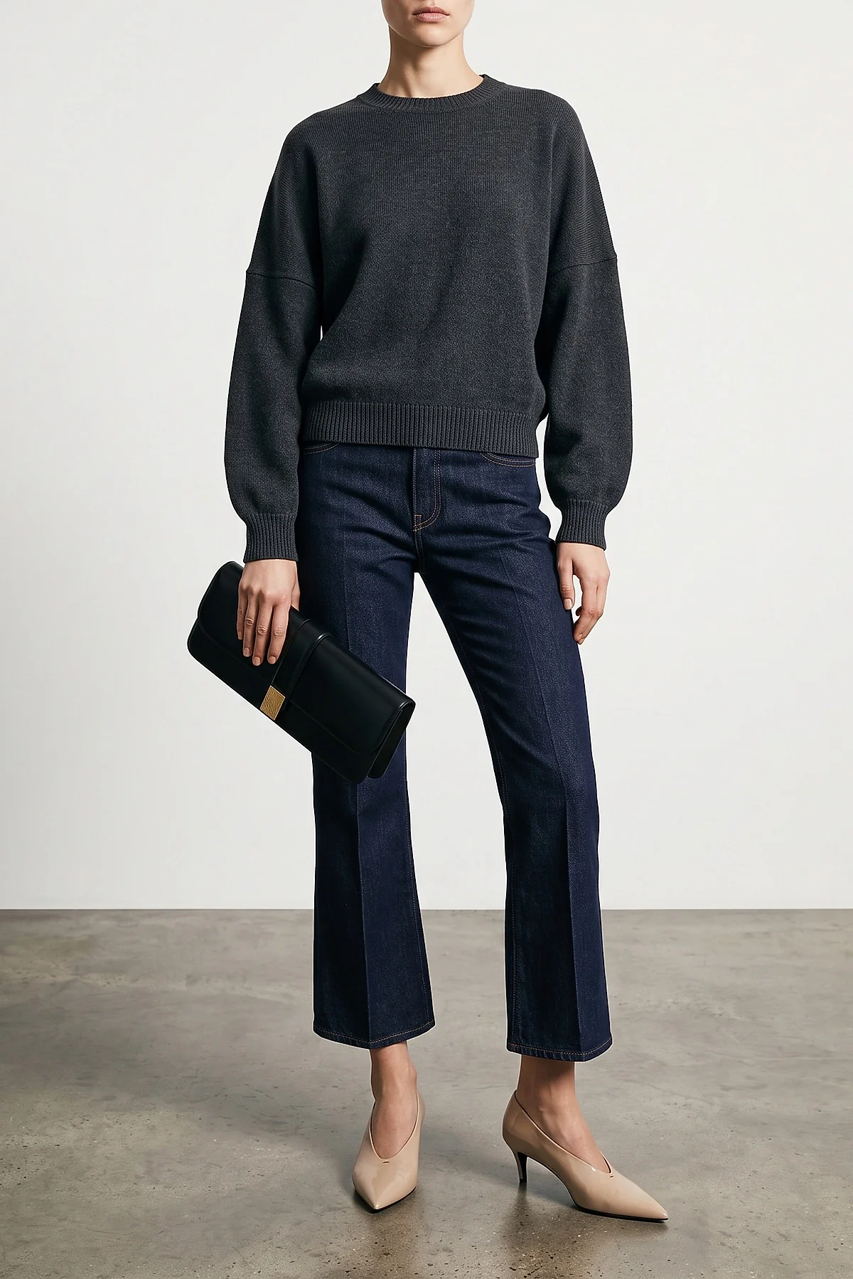 KHAITE S the khaite margaux sweater defines the codes of contemporary knitwear through