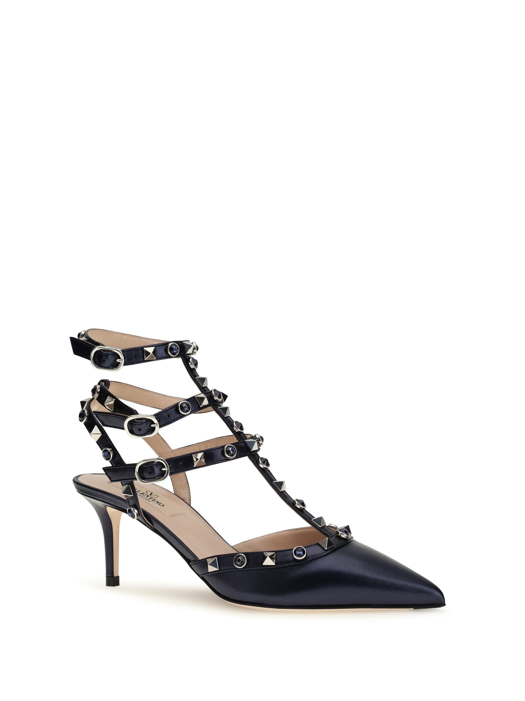 VALENTINO GARAVANI 39 rockstud pumps in laminated leather