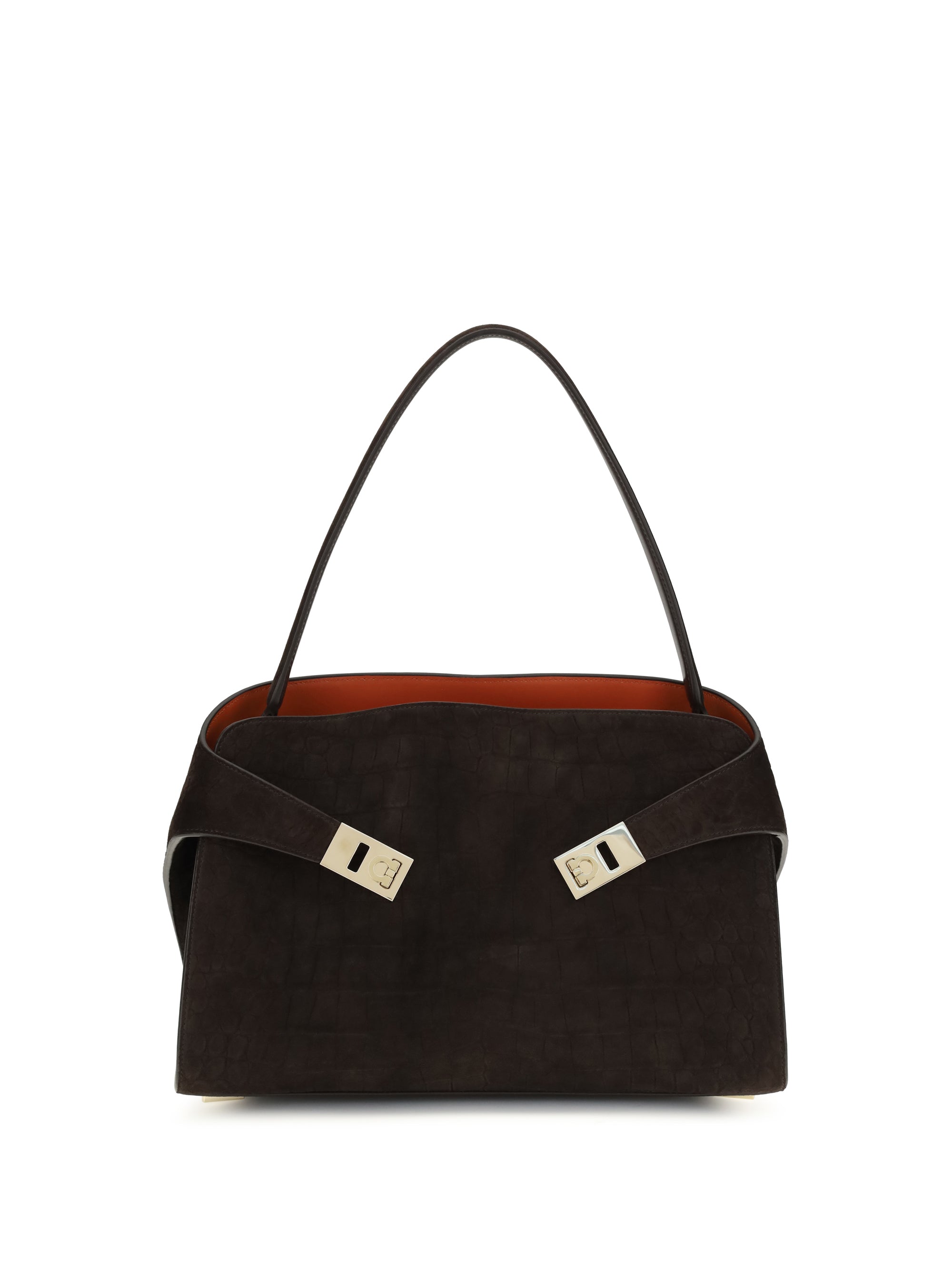 FERRAGAMO OS hug soft shoulder bag