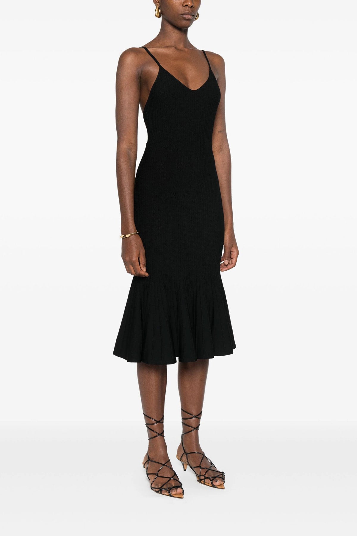 KHAITE S queen dress in viscose blend