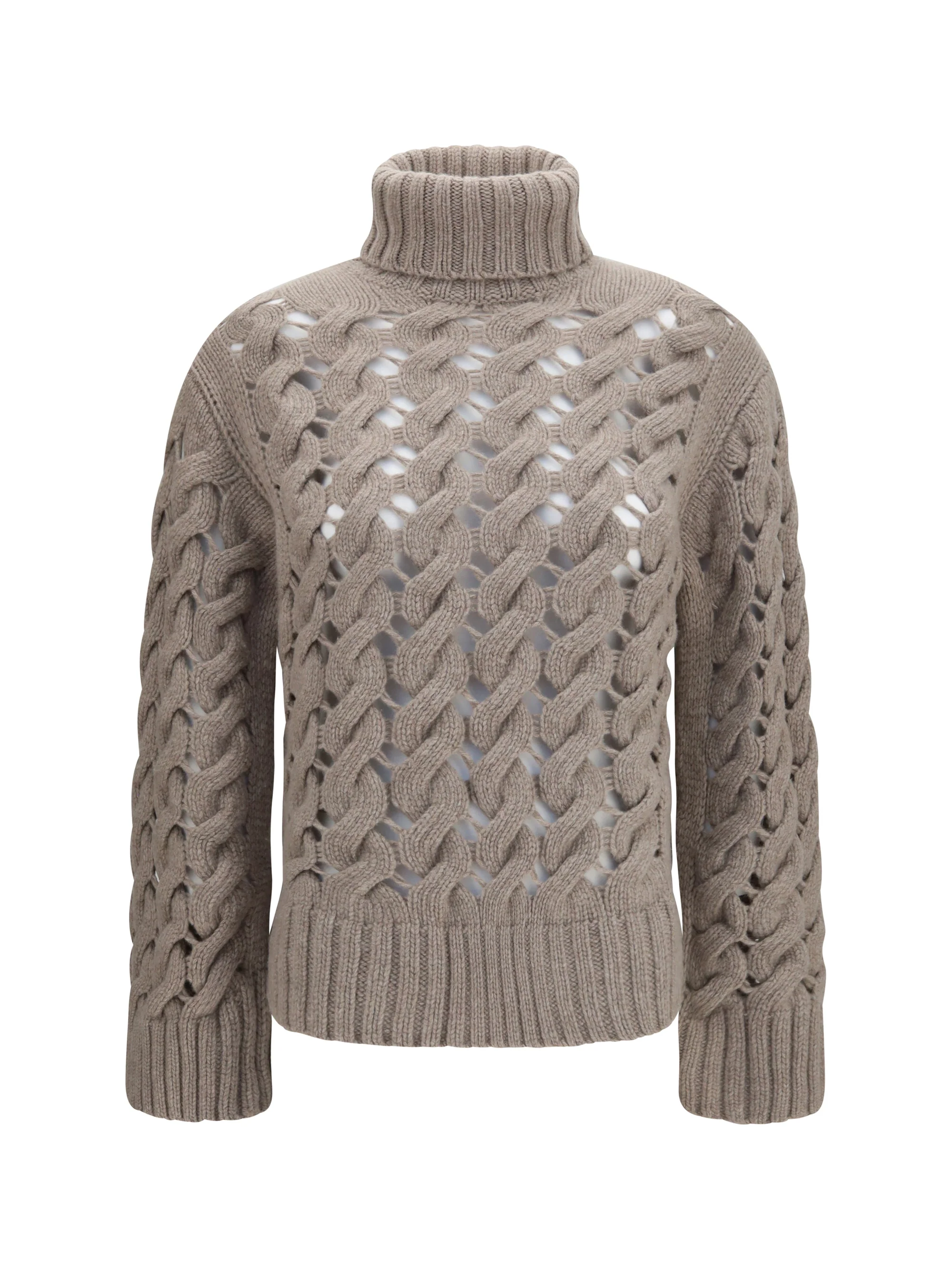 P.A.R.O.S.H. M perforated turtleneck sweater