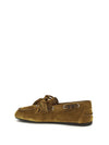 boat suede loafers