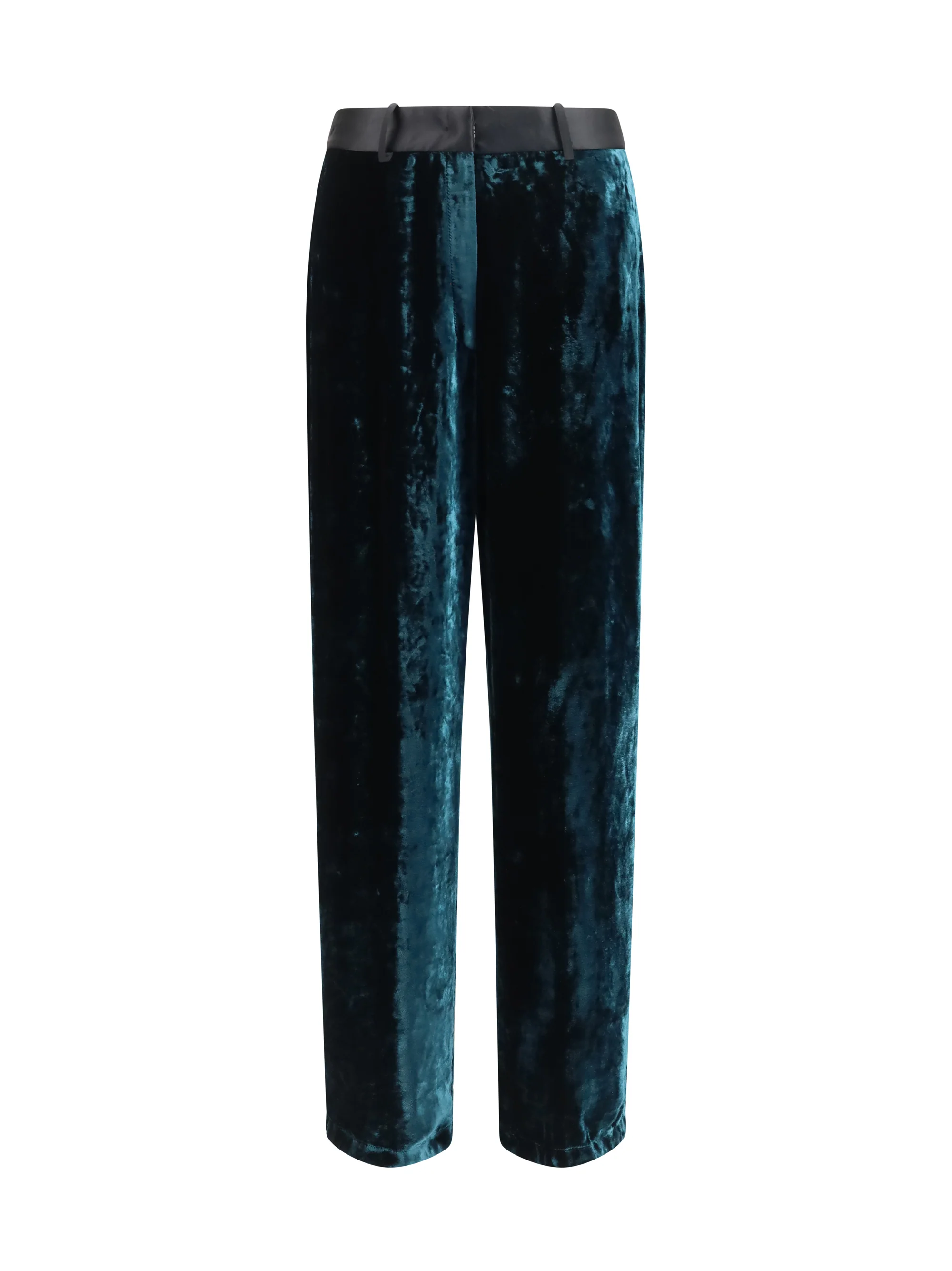 FORTE_FORTE 0 moiré velvet tuxedo pants