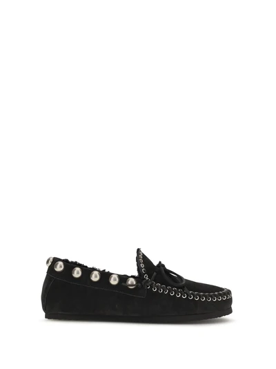 fitza suede loafers