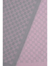 miss stenny gg monogram wool scarf