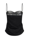 silk draped top
