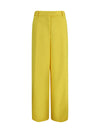 wide-leg pants with all-over jacquard pattern