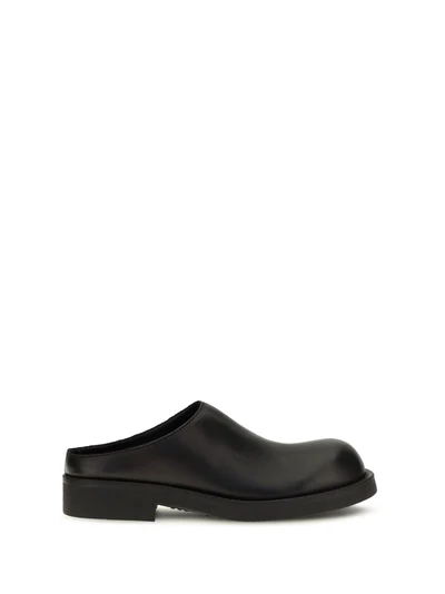 biker round toe mules