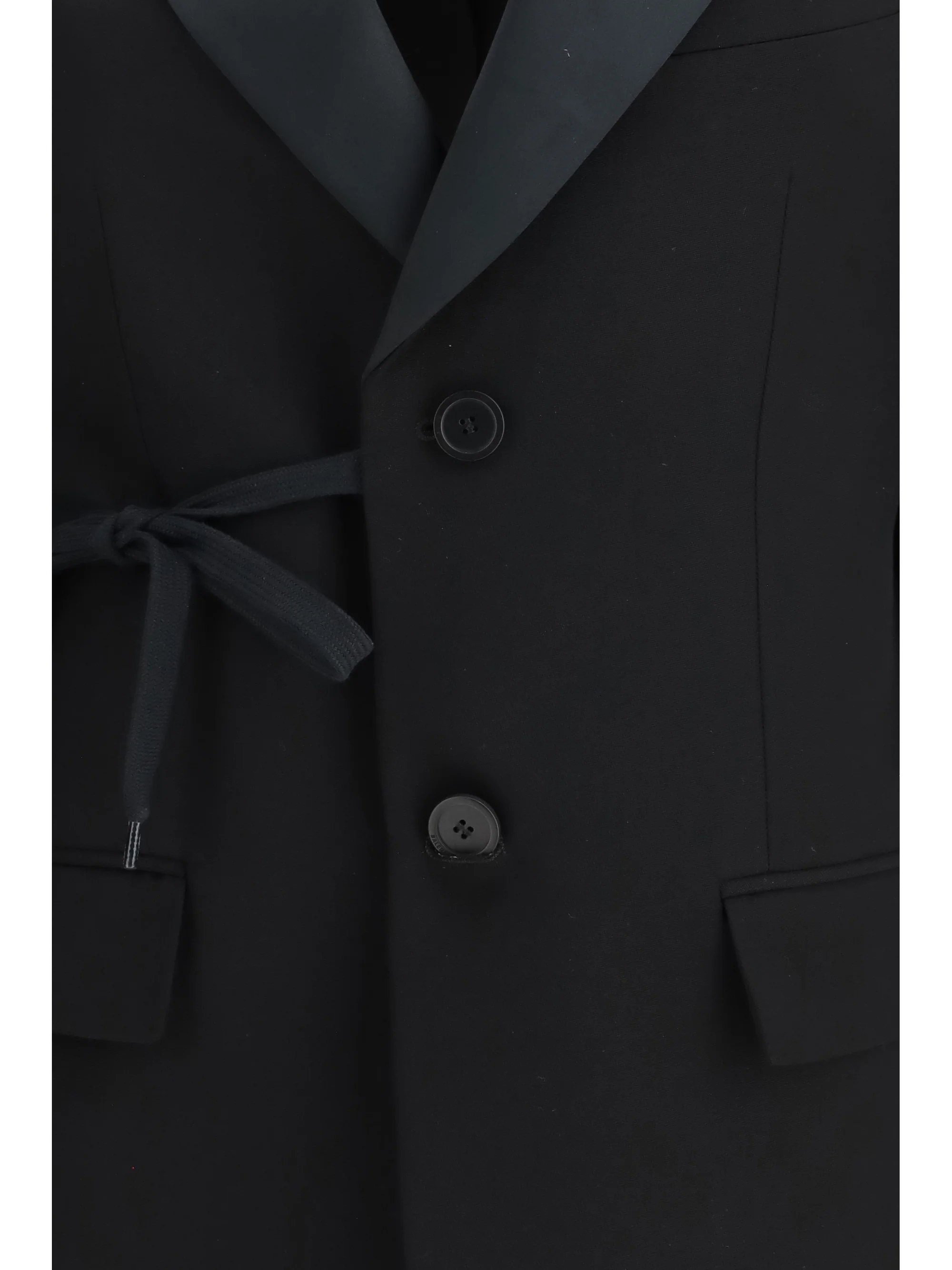 wrap tailored jacket