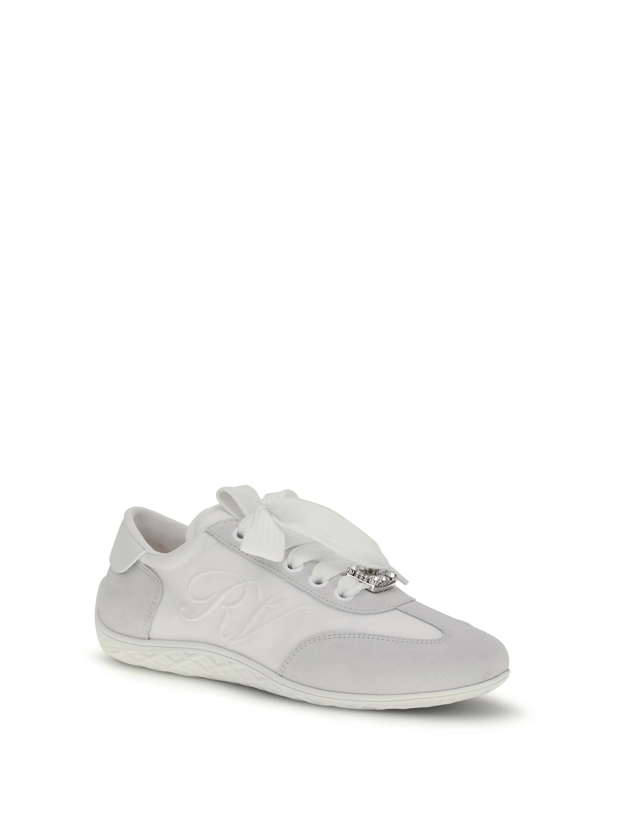 ROGER VIVIER 41 viv low suede sneakers