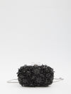 floral crystal clutch bag