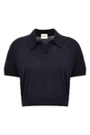 morgane crop top in wool