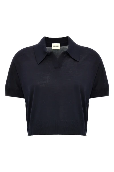 morgane crop top in wool