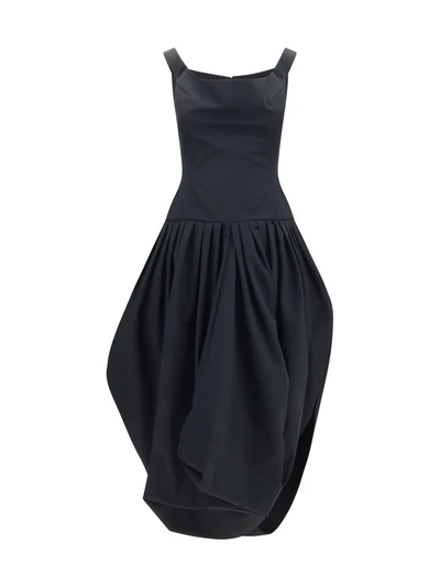 off-the-shoulder midi dress