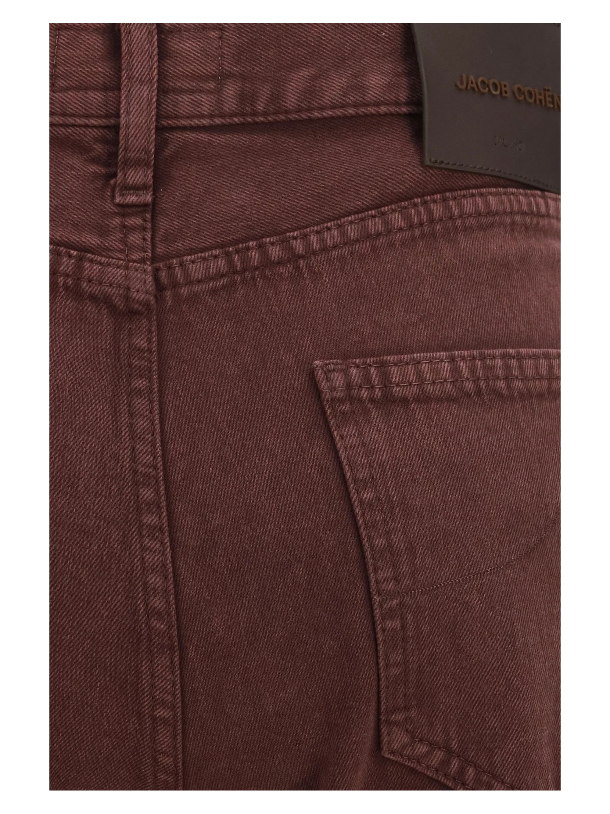 high-rise straight-leg jeans