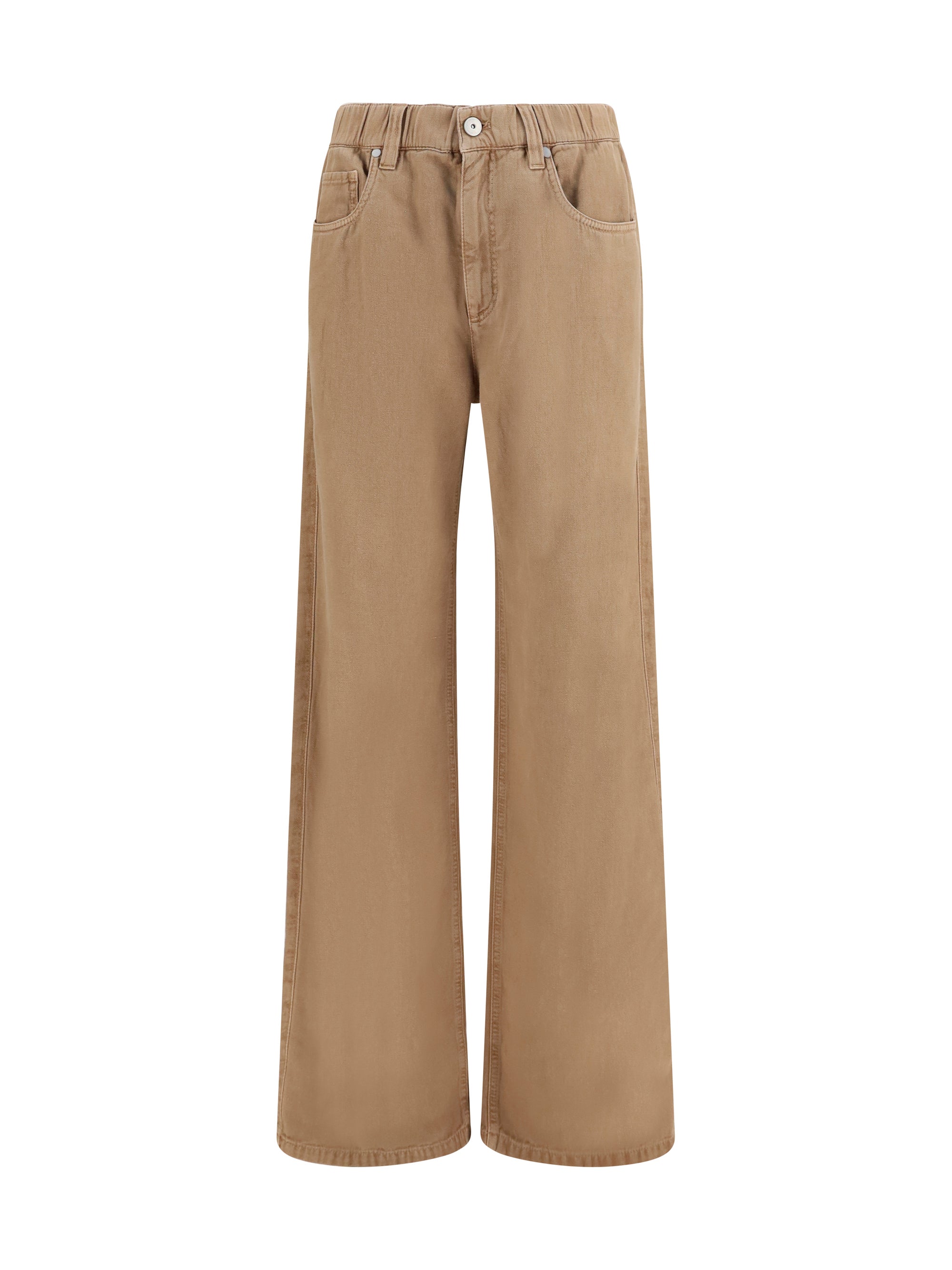 BRUNELLO CUCINELLI 42 wide-leg jeans