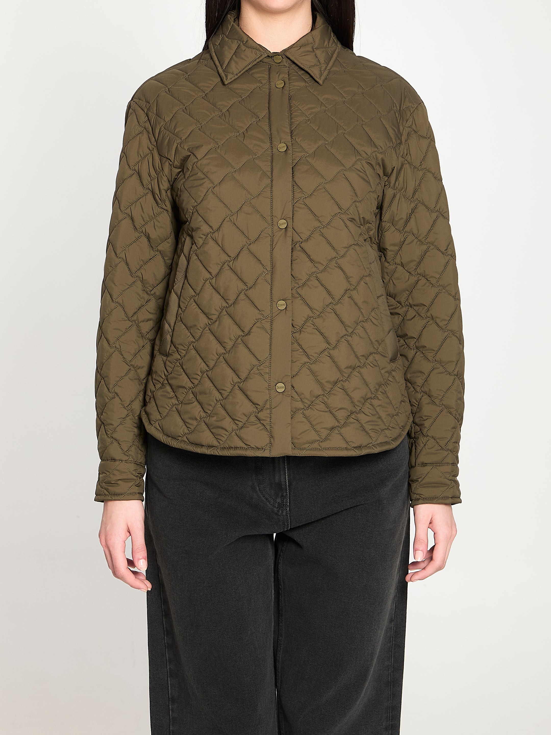 HERNO 40 quilted jacket