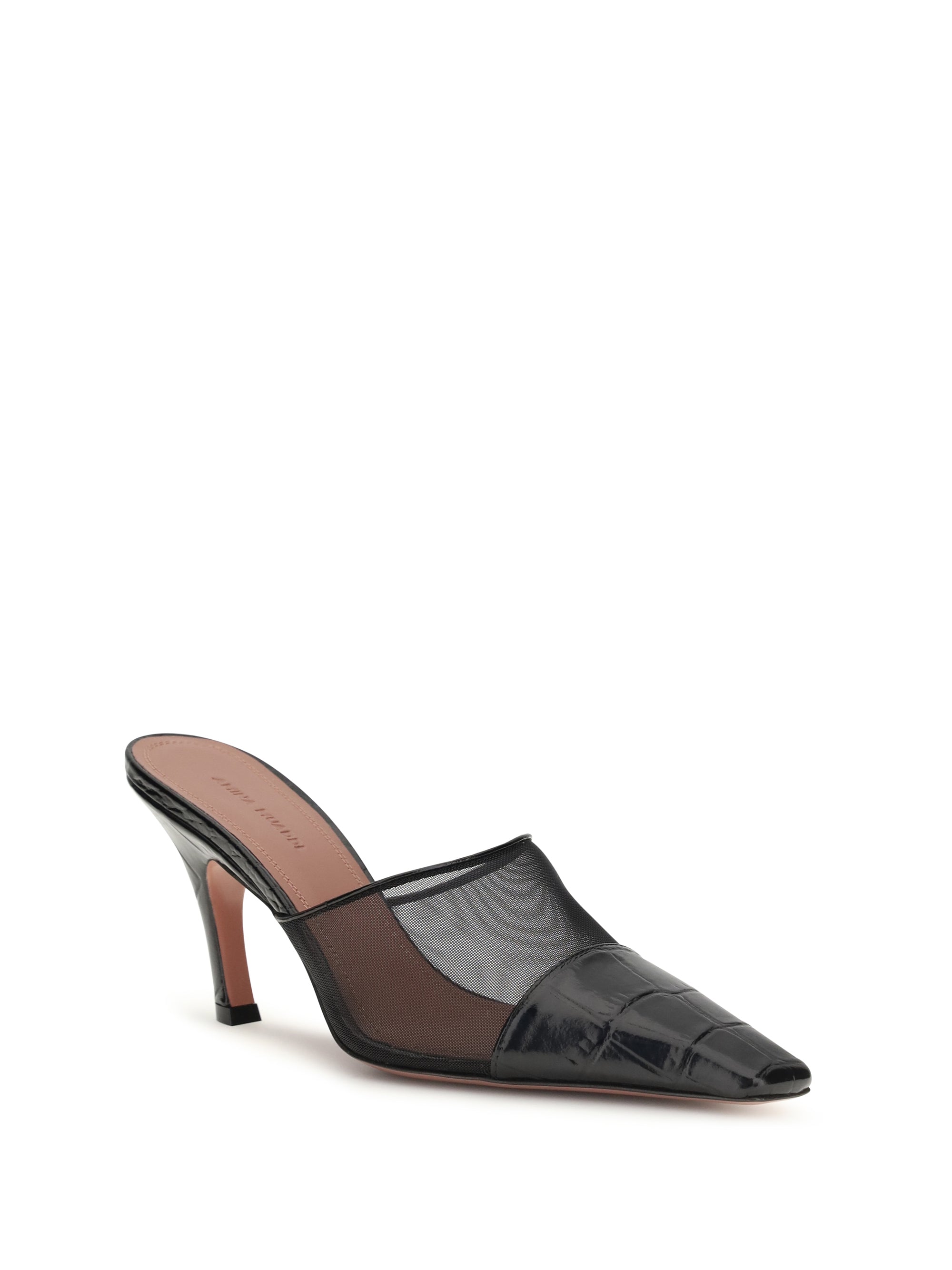 AMINA MUADDI 37.5 jamie mesh mules