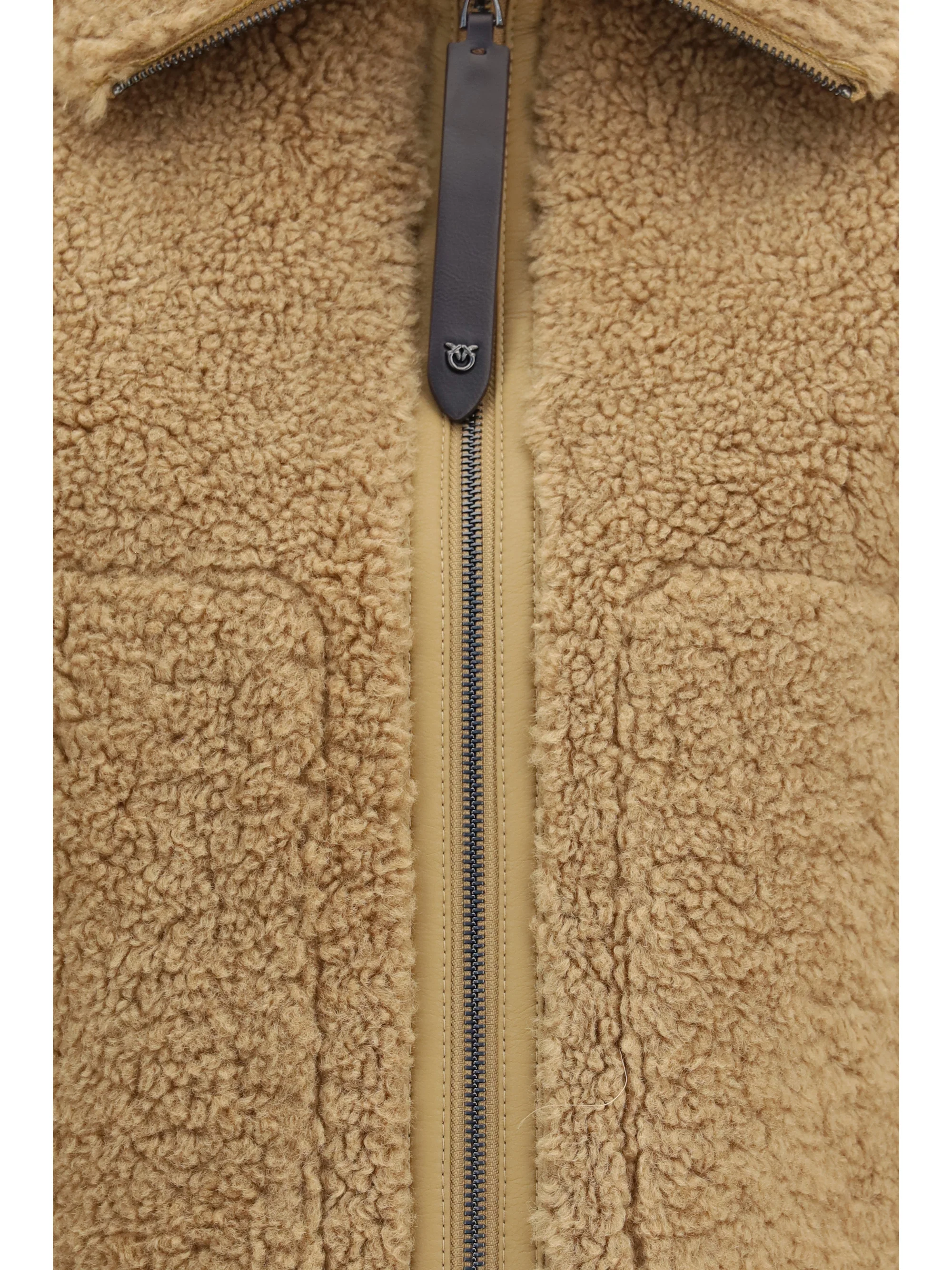 eco shearling jacket