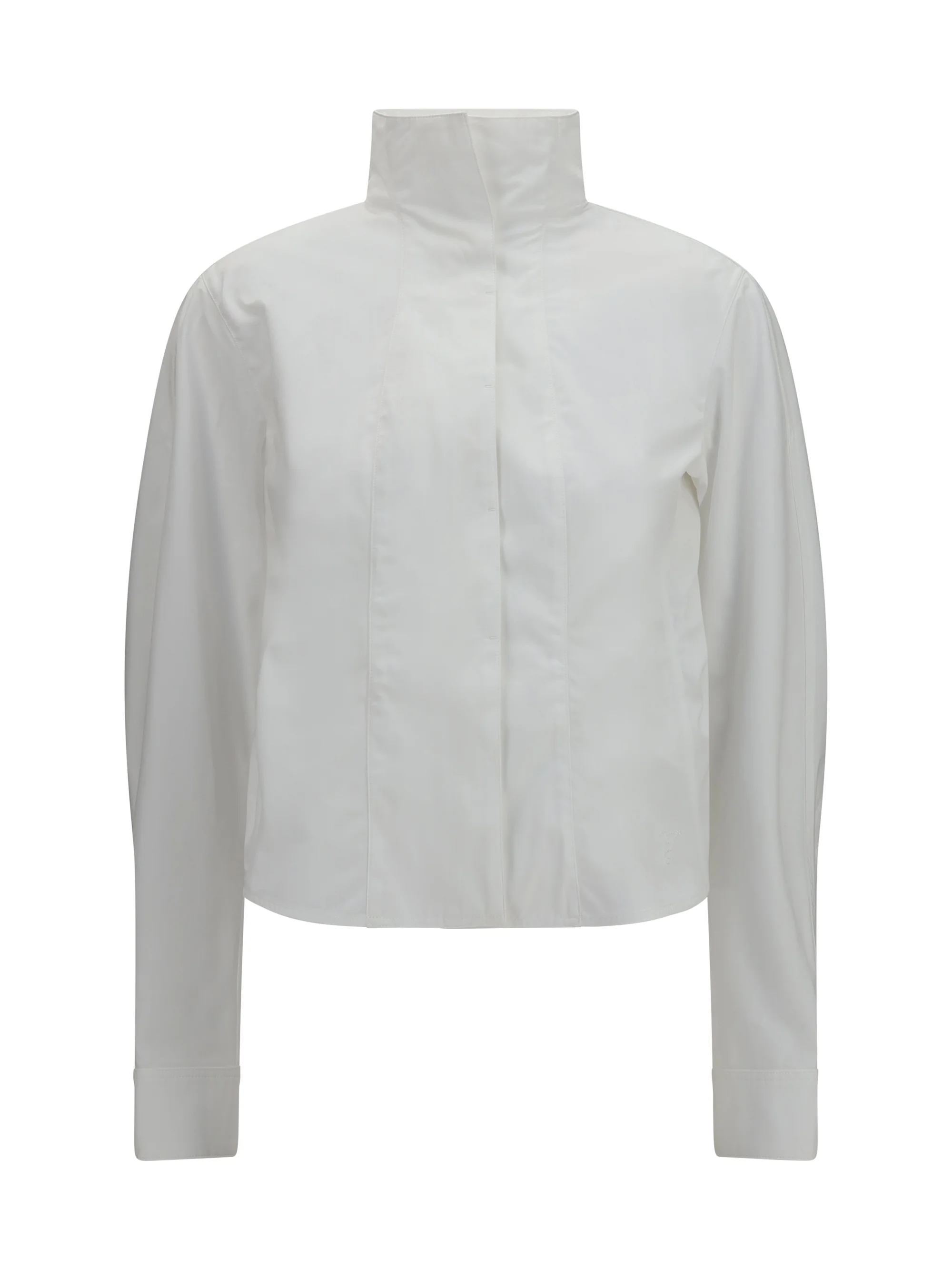 JACQUEMUS 36 tulipe cotton-poplin shirt