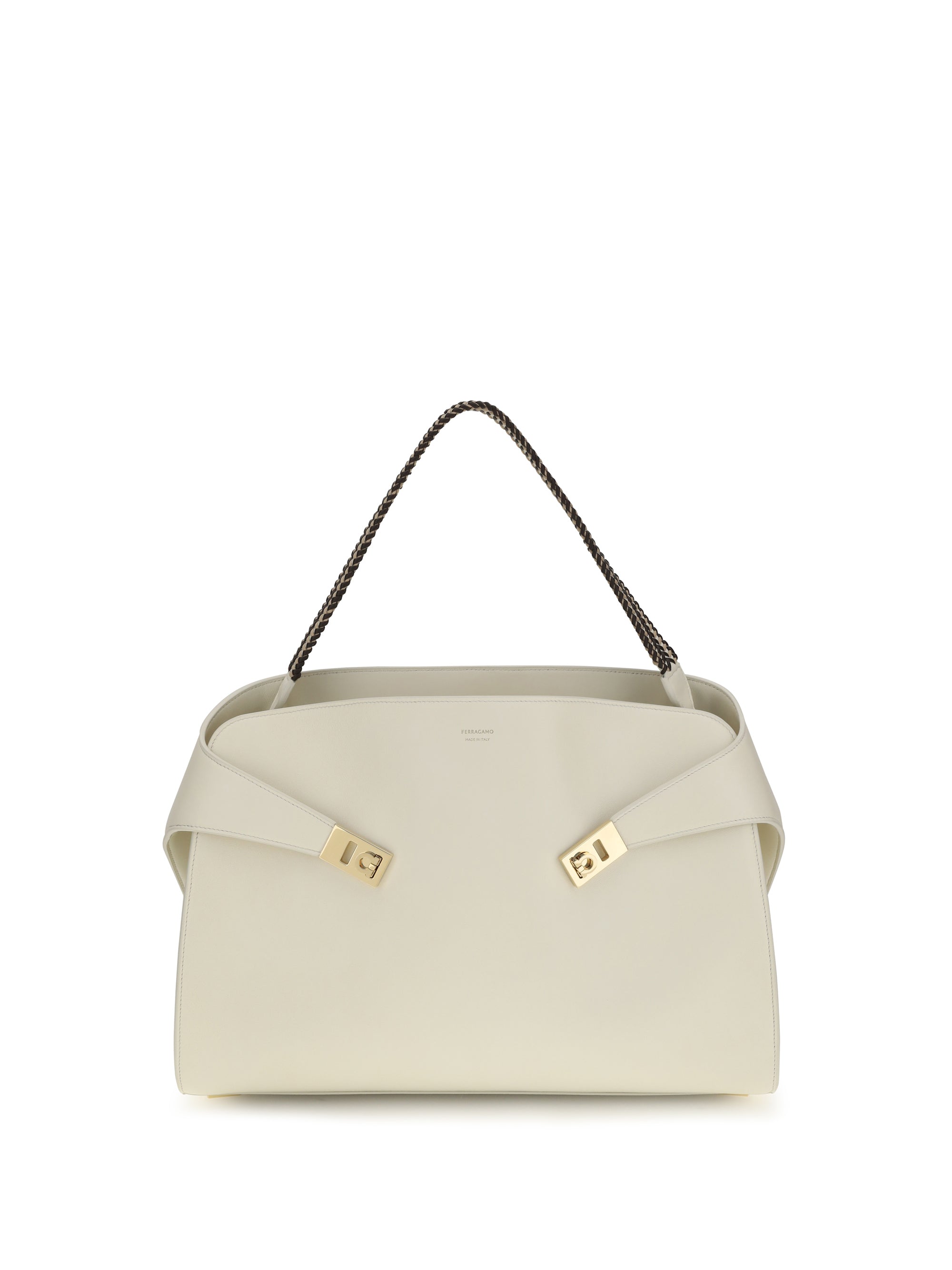 FERRAGAMO OS large hug soft shoulder bag