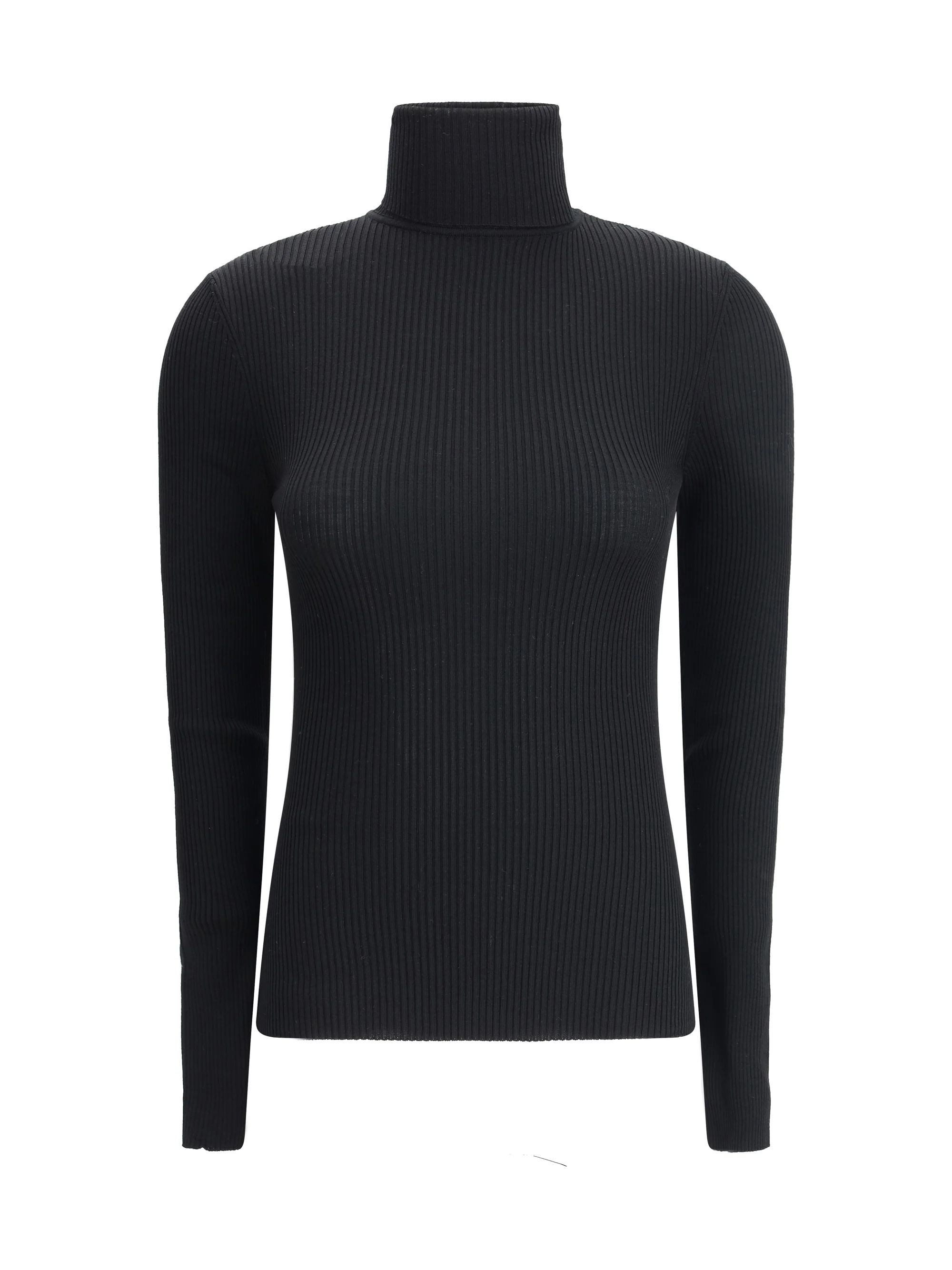 long-sleeve wool sweater
