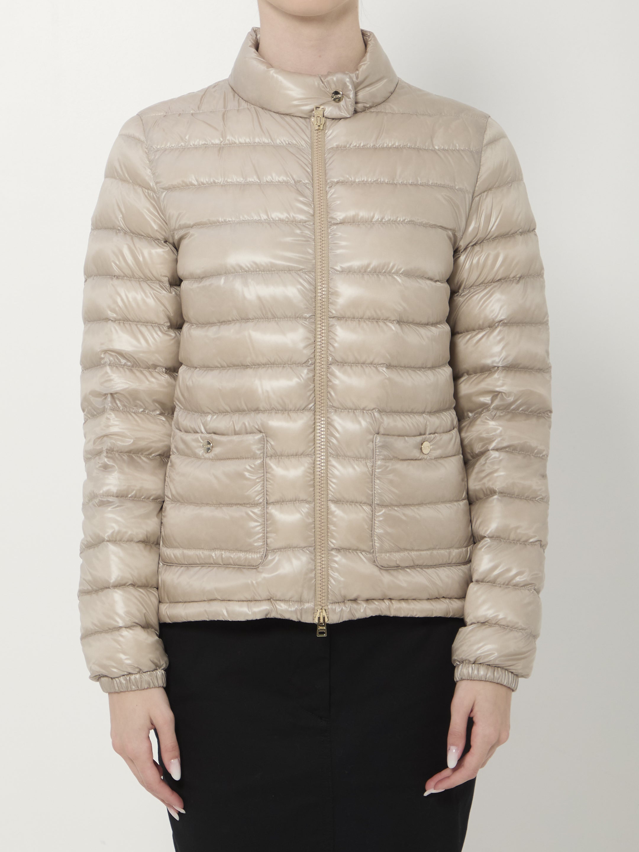 HERNO 40 short padded down jacket
