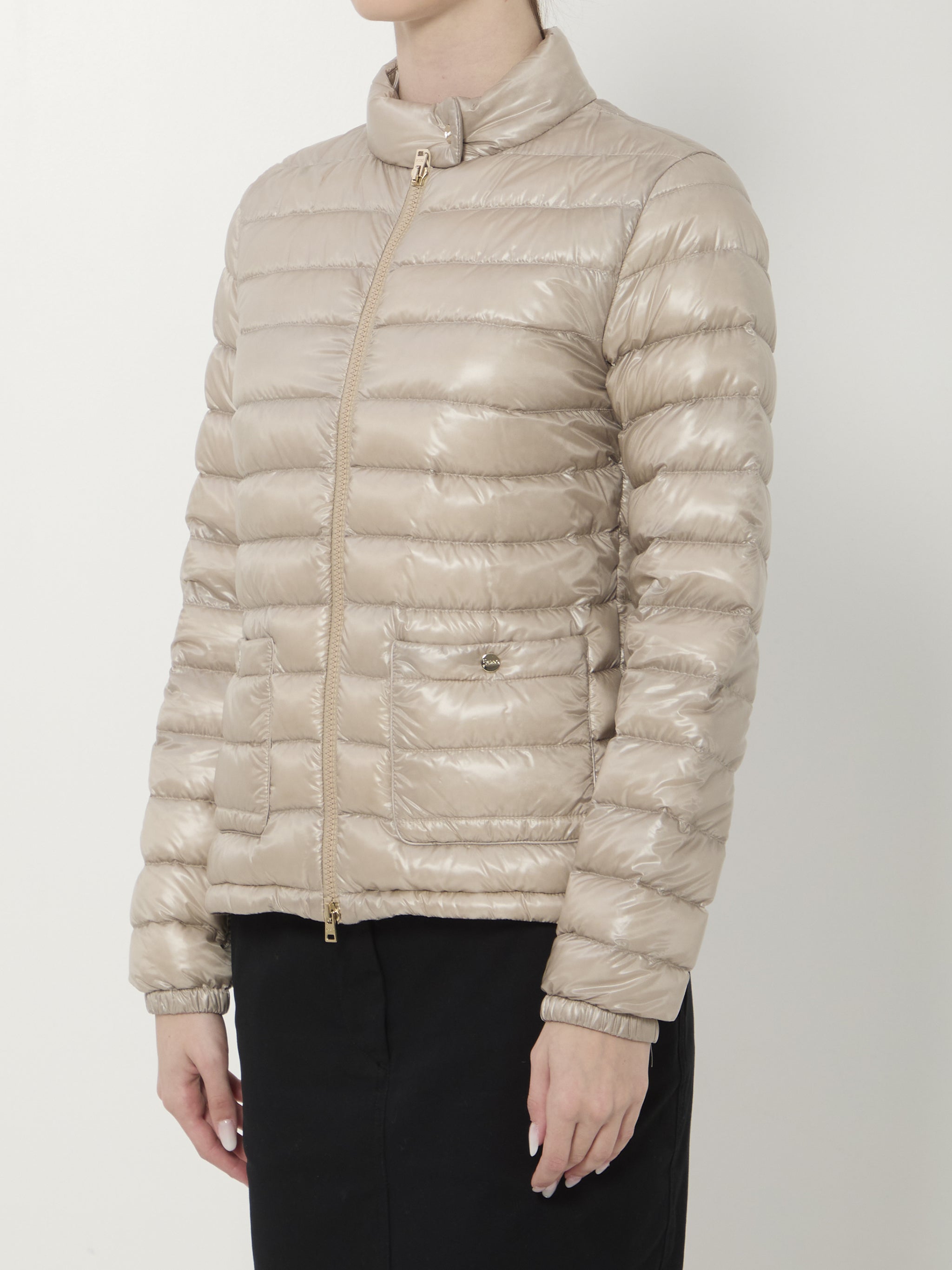 short padded down jacket
