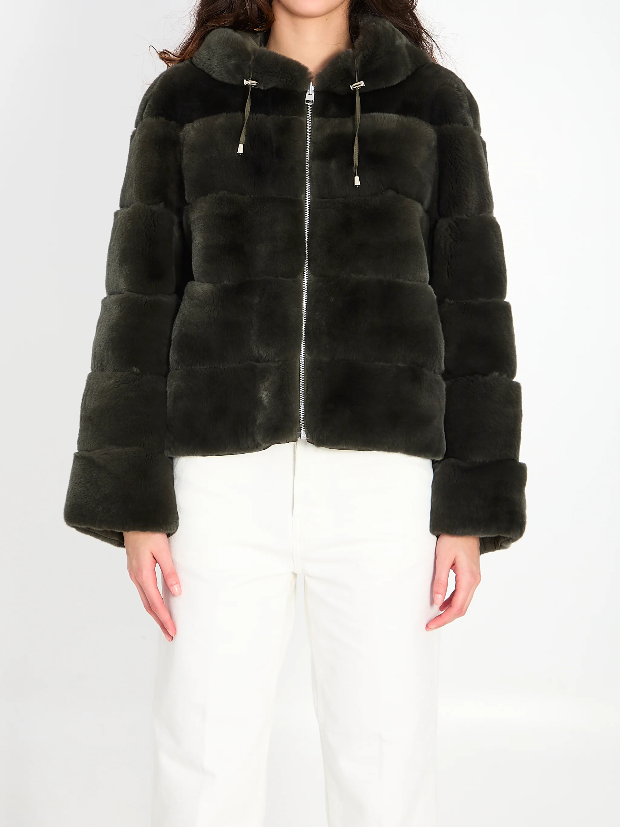 reversible green fur