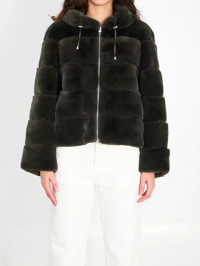 reversible green fur